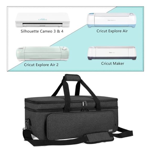 🧵Double Decker Cricut Carrying Case🧵 - Picture 7 of 7